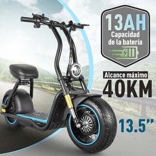 Foto 2 | Scooter Eléctrico Honey Whale H10 Azul