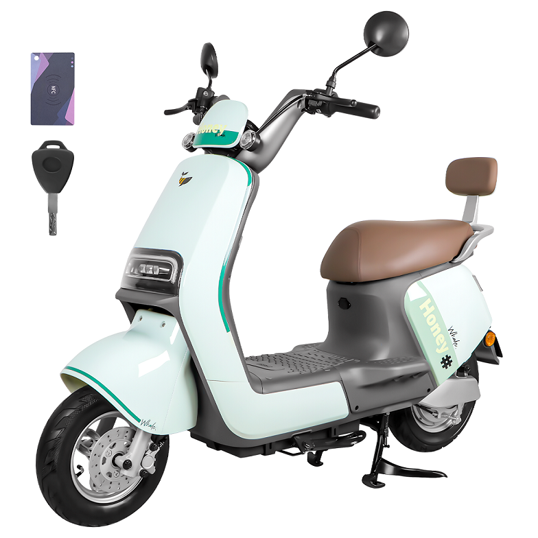 Motobici Electrica Honey Whale U8s Verde