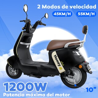 Foto 2 | Motobici Electrica Honey Whale U8s Negro