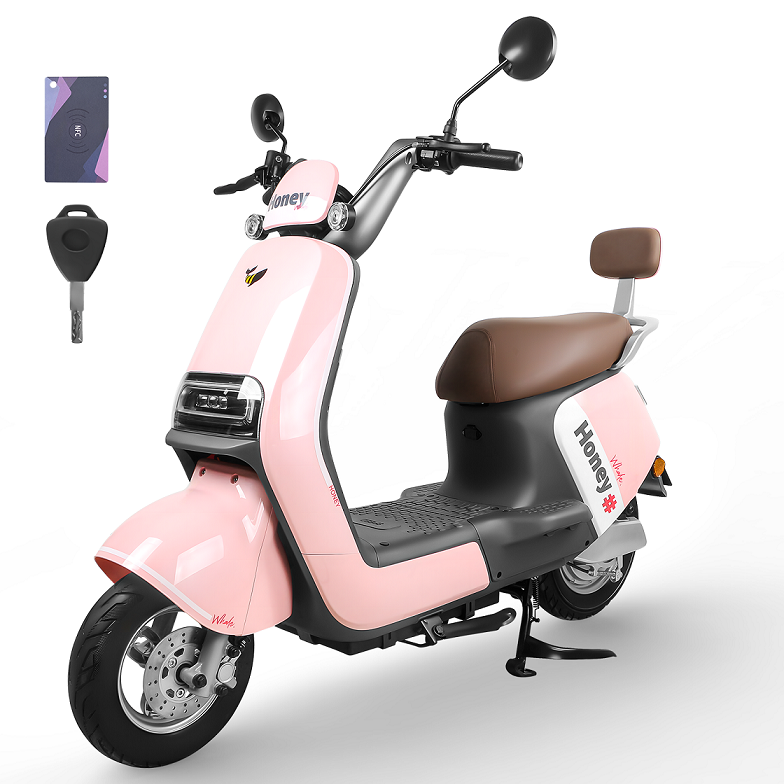 Foto 2 pulgar | Motobici Electrica Honey Whale U8s Rosa