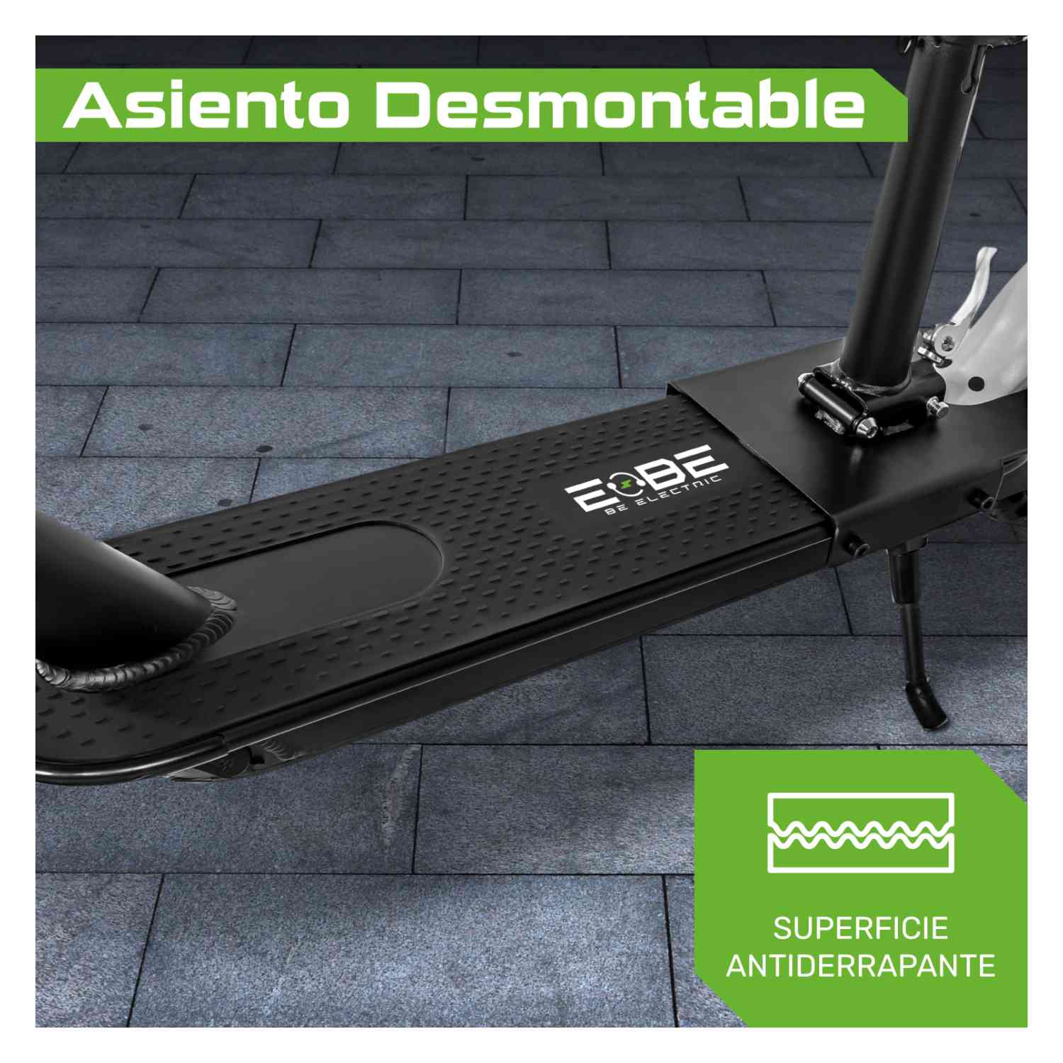 Foto 5 pulgar | Scooter Electrico con Asiento 30 Km/h App Movilidad Gps Luz Led