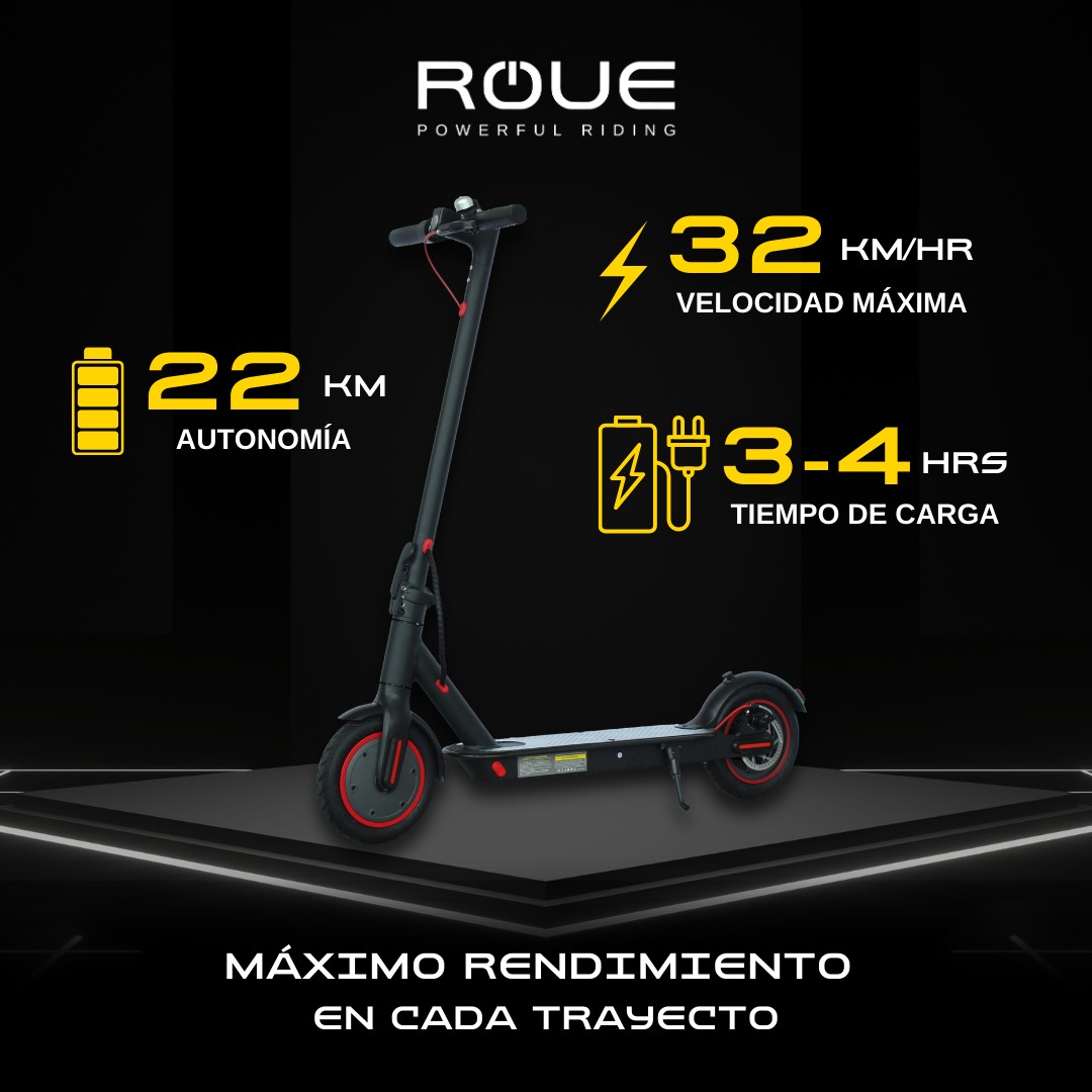 Foto 4 pulgar | Scooter Eléctrico Roue Y1 500w 32km/h