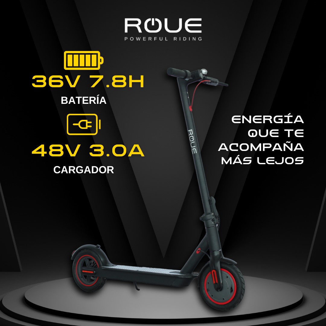 Foto 7 pulgar | Scooter Eléctrico Roue Y1 500w 32km/h