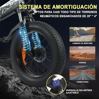 Foto 5 | Bicicleta Eléctrica Plegable Honey Whale S10 Blanco