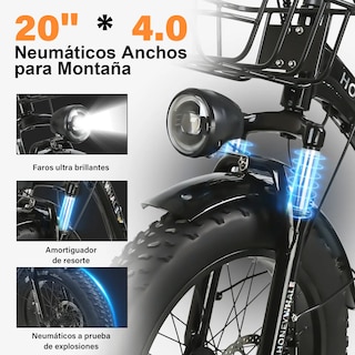 Foto 5 | Bicicleta Eléctrica Honey Whale S13 Negra