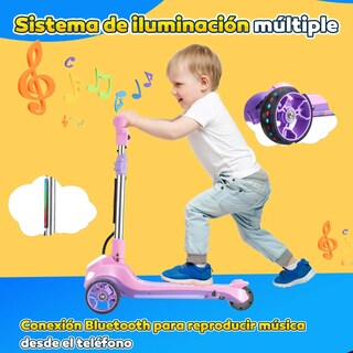 Foto 4 | Scooter Eléctrico Infantil Honey Whale Rm2 Pro Rosa