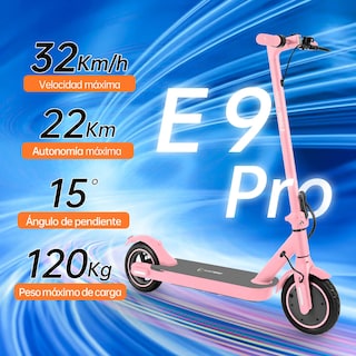 Foto 2 | Scooter Eléctrico Honey Whale E9 Pro V2 Rosa