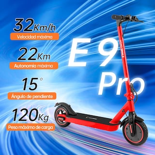 Foto 2 | Scooter Eléctrico Honey Whale E9 Pro V2 Rojo