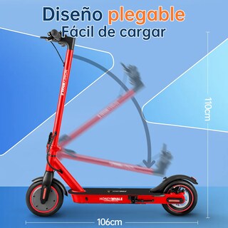 Foto 6 | Scooter Eléctrico Honey Whale E9 Pro V2 Rojo