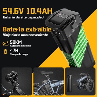 Foto 3 | Bicicleta Eléctrica Plegable Honey Whale F6 Pro-s Gris