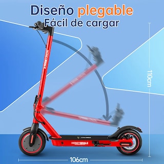 Foto 6 | Scooter Eléctrico Honey Whale M2 Pro V2 Rojo