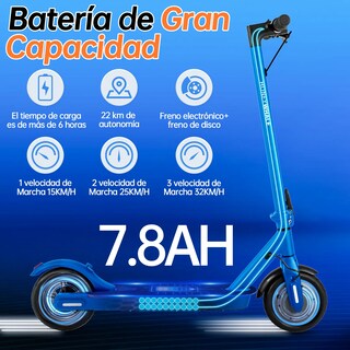 Foto 4 | Scooter Eléctrico Honey Whale M2 Pro V2 Azul