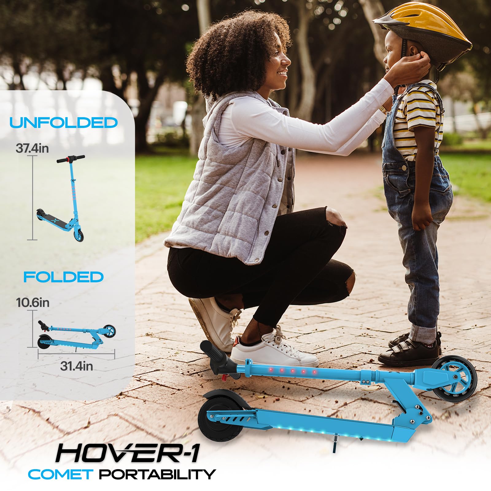 Foto 6 pulgar | Scooter Eléctrico Hover-1 Comet Plegable De 200 W - Venta Internacional