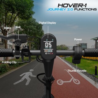 Foto 4 | Patinete Eléctrico Hover-1 Journey 2.0 Plegable Para Adultos - Venta Internacional.