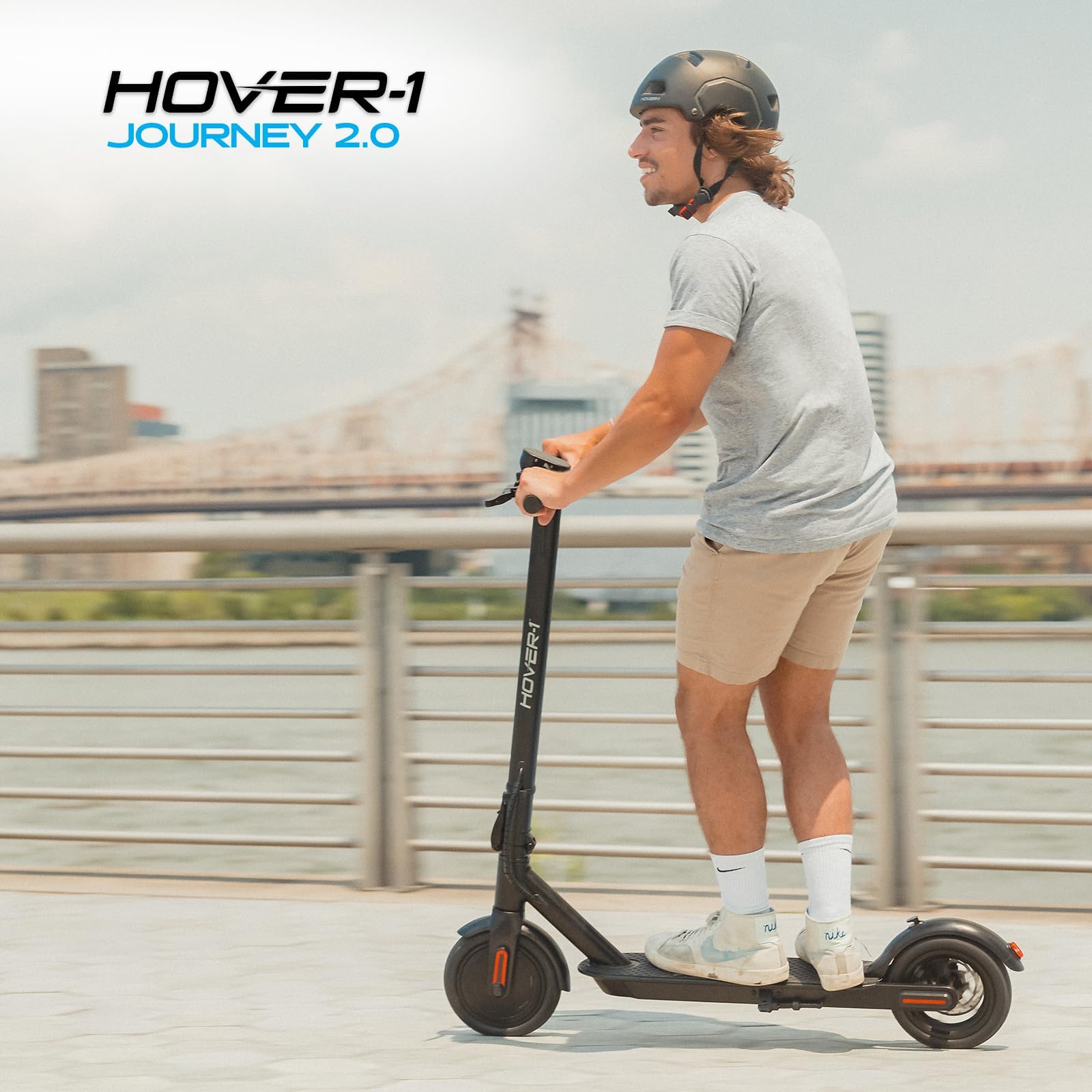 Foto 6 | Patinete Eléctrico Hover-1 Journey 2.0 Plegable Para Adultos - Venta Internacional.