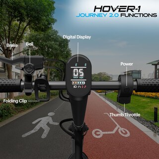 Foto 4 | Patinete Eléctrico Hover-1 Journey 2.0 Plegable Para Adultos - Venta Internacional.