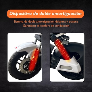 Foto 4 | Eléctrica Bicicleta Moto Para Adultos 55km/h 1200w Geeks Blanco Garow