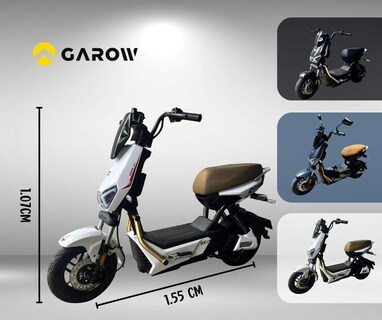Foto 5 | Eléctrica Bicicleta Moto Para Adultos 55km/h 1200w Geeks Blanco Garow