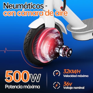 Foto 2 | Scooter Eléctrico Honey Whale M2 Pro V2 Blanco