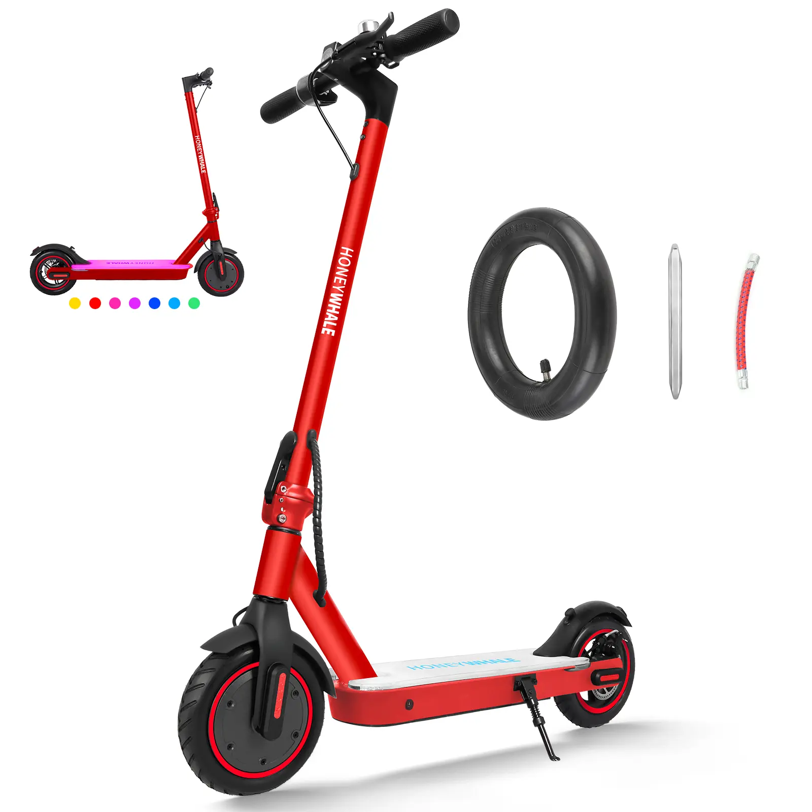 Foto 3 pulgar | Scooter Eléctrico Honey Whale S2 Pro V2 Rojo