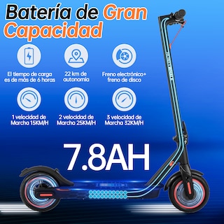 Foto 4 | Scooter Eléctrico Honey Whale M2 Pro V2 Negro