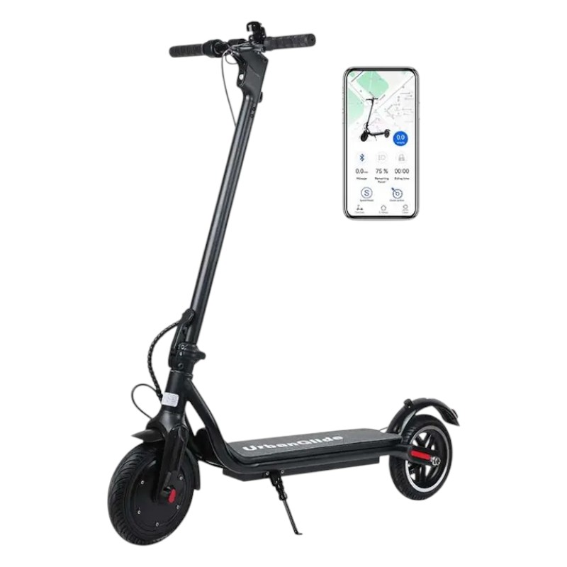 Foto 2 pulgar | Scooter Patín Eléctrico Para Niños Eco-forte Sgx6 Con Luces Negro