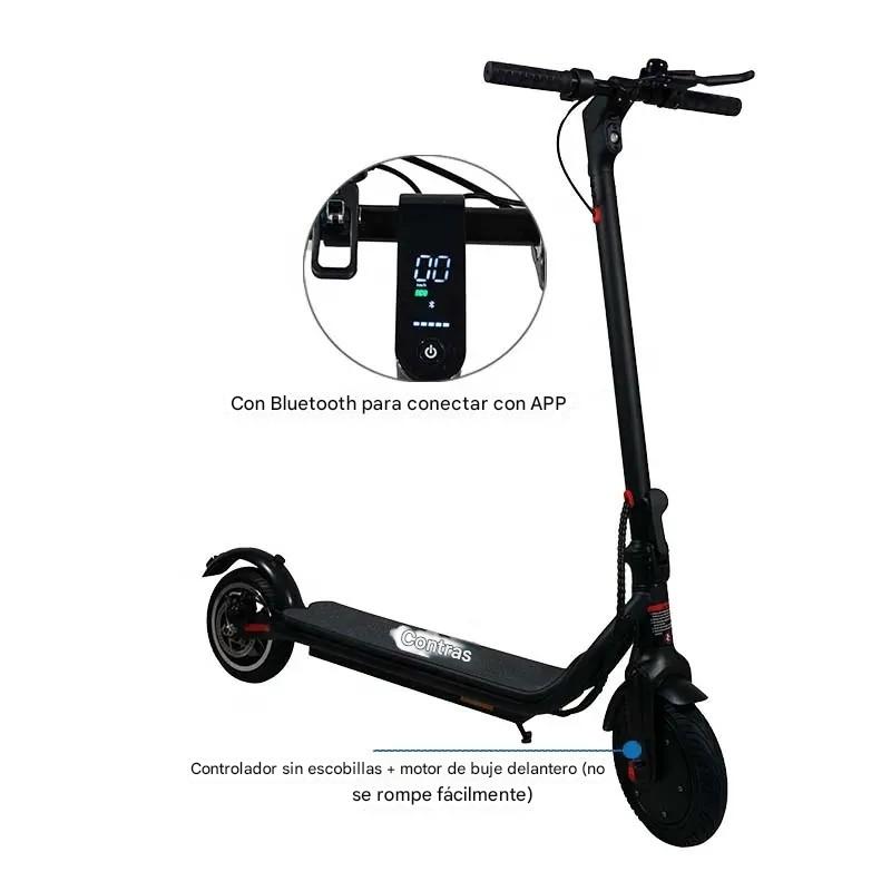 Foto 3 pulgar | Scooter Patín Eléctrico Para Niños Eco-forte Sgx6 Con Luces Negro