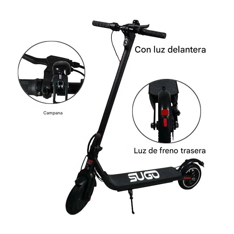 Foto 4 pulgar | Scooter Patín Eléctrico Para Niños Eco-forte Sgx6 Con Luces Negro