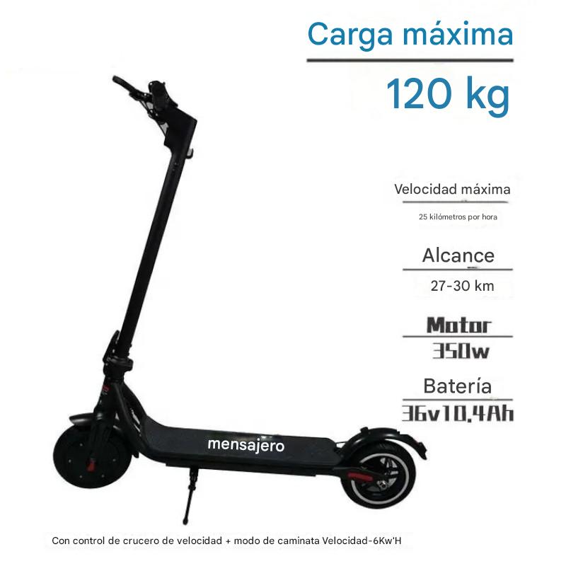 Foto 6 pulgar | Scooter Patín Eléctrico Para Niños Eco-forte Sgx6 Con Luces Negro