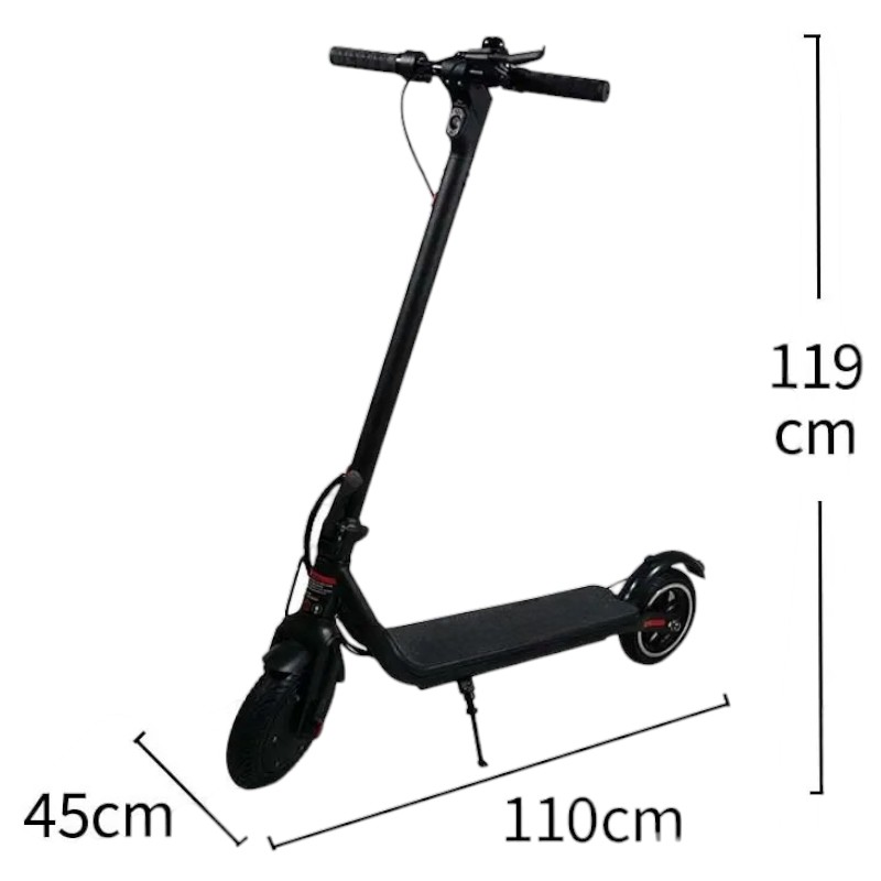 Foto 7 pulgar | Scooter Patín Eléctrico Para Niños Eco-forte Sgx6 Con Luces Negro