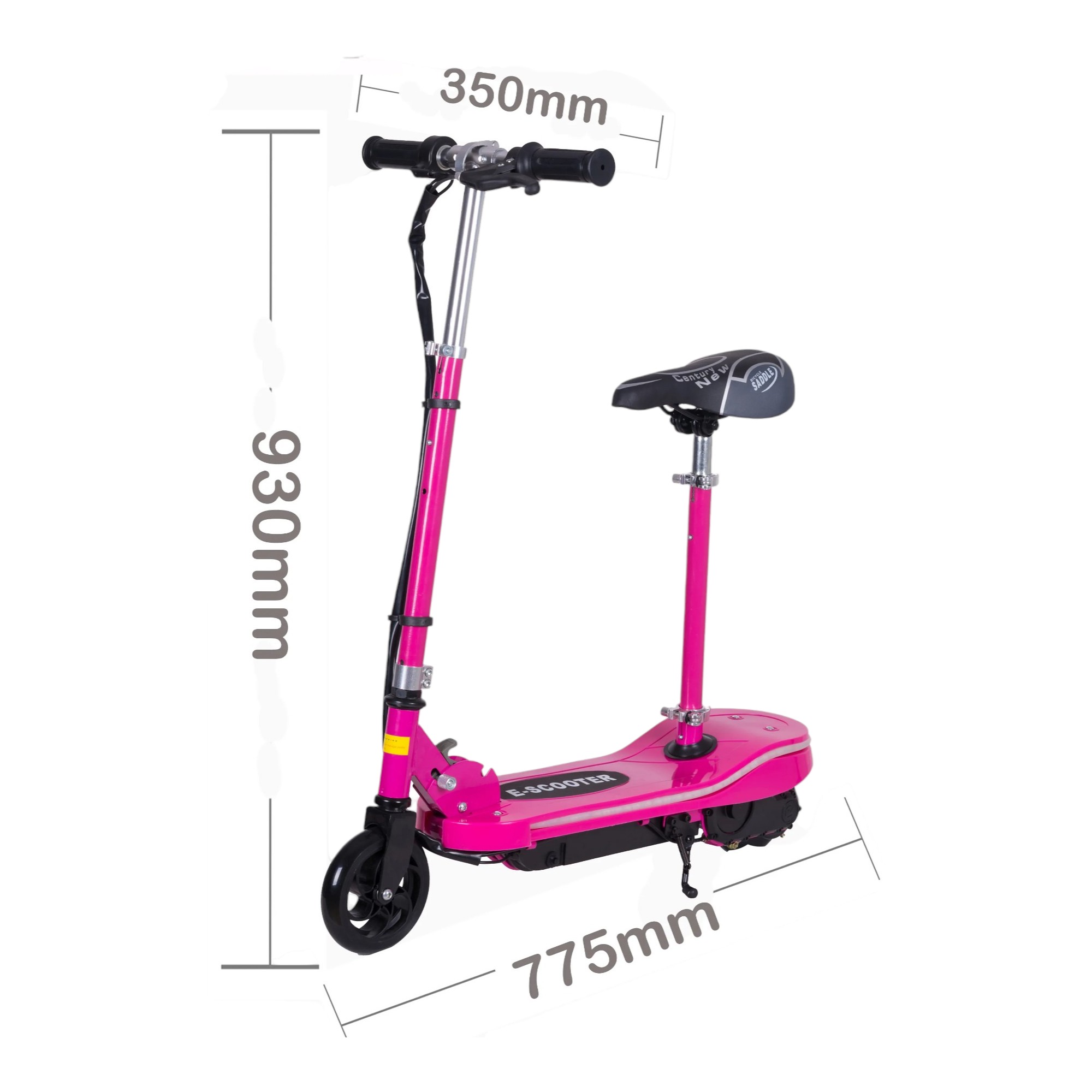 Foto 4 pulgar | Scooter Patín Eléctrico Eco-forte Cd05-s Luces 120w 12km/h Rosa