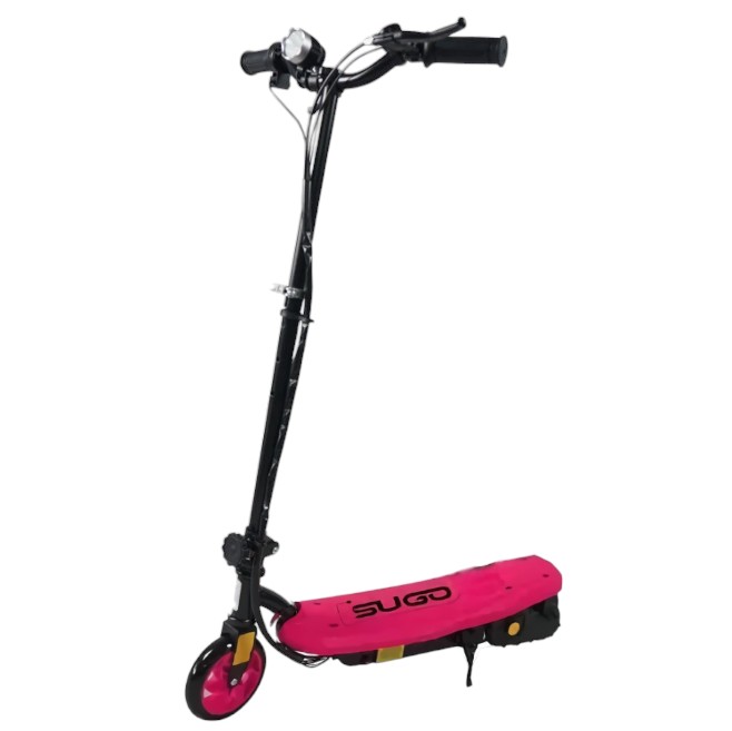 Scooter Patín Eléctrico Eco-forte Plegable Cd11b 120w 12km/h Rosa