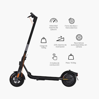 Foto 2 | Scooter Eléctrico Segway Ninebot F2 Pro Color Gris