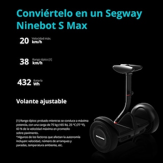 Foto 2 | Gokart Segway Ninebot Pro 2 Color Negro/gris