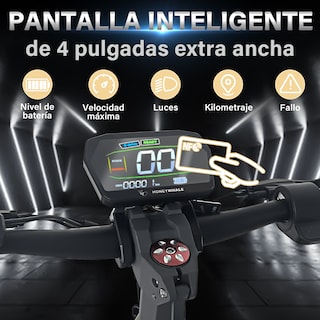 Foto 7 | Scooter Eléctrico Honey Whale G2 Pro Amarillo
