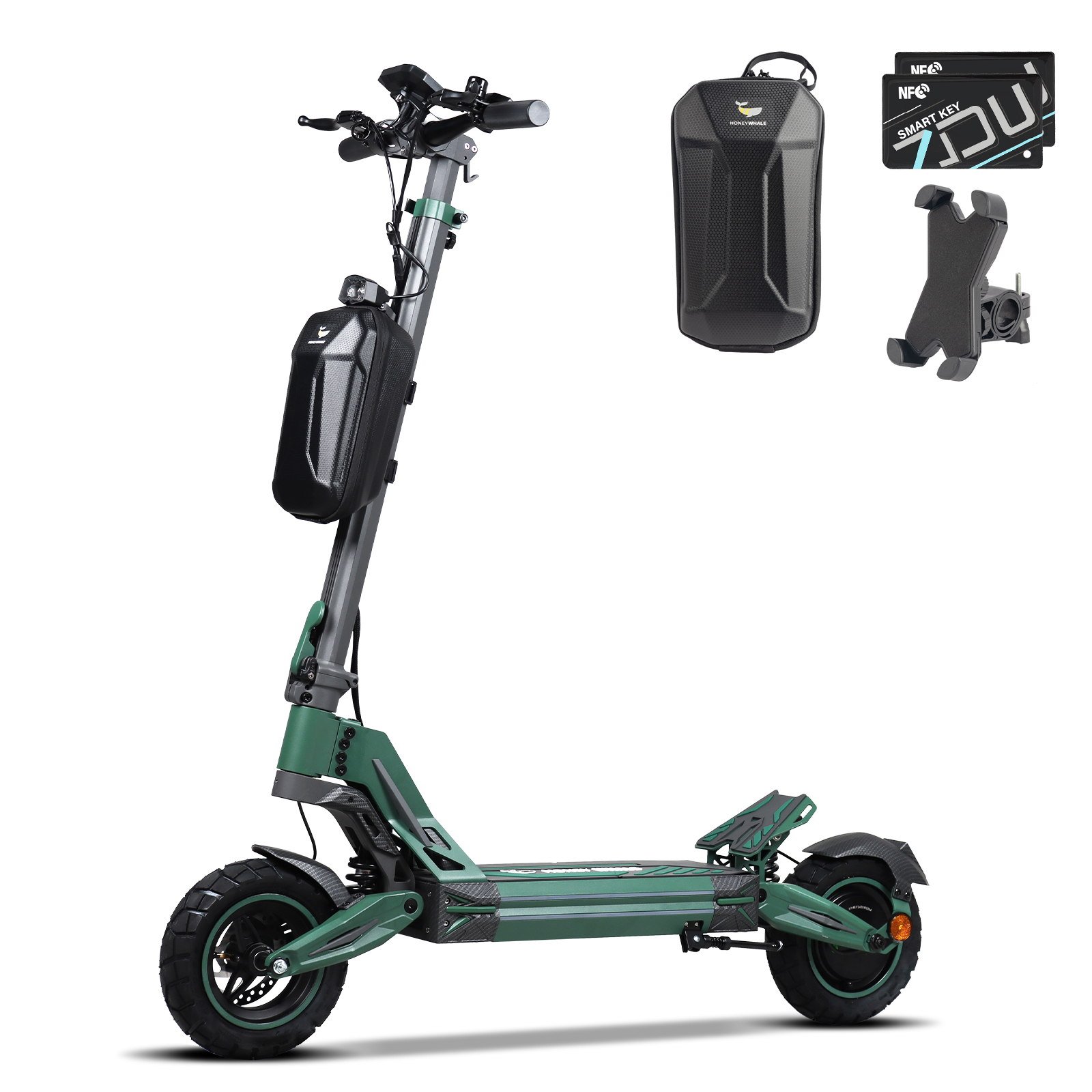 Scooter Eléctrico Honey Whale G2 Pro Verde