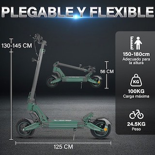Foto 2 | Scooter Eléctrico Honey Whale G2 Pro Verde