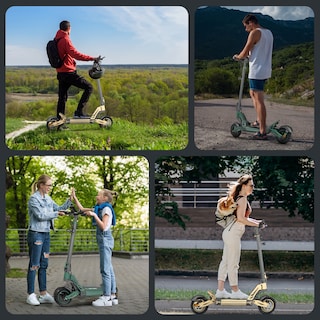 Foto 8 | Scooter Eléctrico Honey Whale G2 Pro Verde