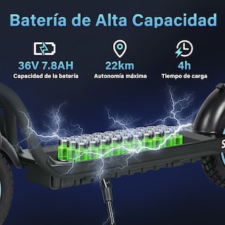 Foto 4 | Scooter Eléctrico Plegable Honey Whale S5 Negro