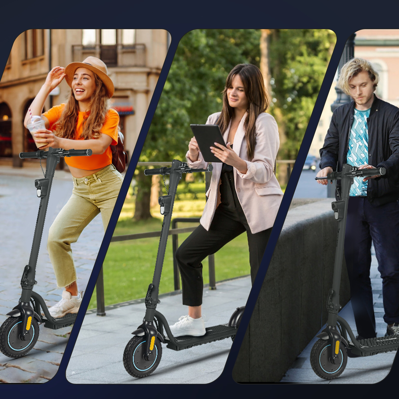Foto 9 pulgar | Scooter Eléctrico Plegable Honey Whale S5 Negro