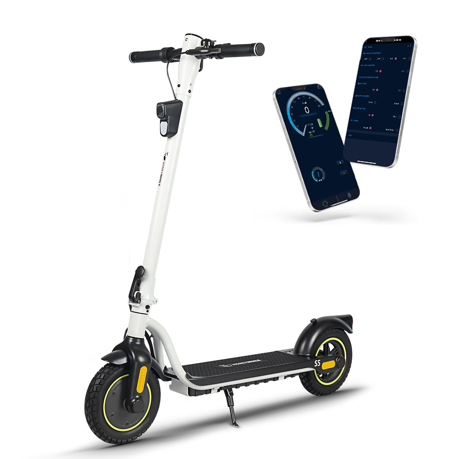 Foto 2 pulgar | Scooter Eléctrico Plegable Honey Whale S5 Blanco