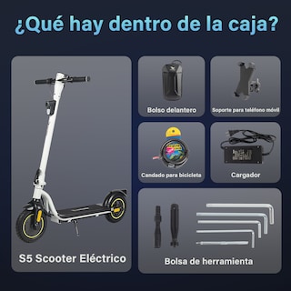 Foto 4 | Scooter Eléctrico Plegable Honey Whale S5 Blanco