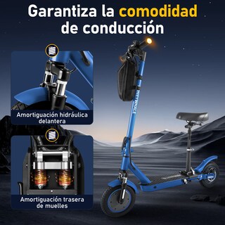 Foto 2 | Scooter Eléctrico Honey Whale M2 Max-b Azul