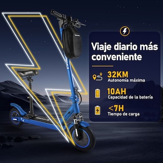 Foto 5 | Scooter Eléctrico Honey Whale M2 Max-b Azul