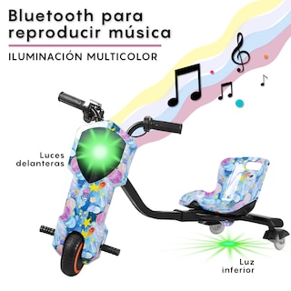 Foto 4 | Triciclo Eléctrico Honey Whale Mz-008 Azul