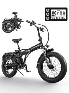 Foto 1 | Bicicleta Electrica Plegable Honey Whale F6-s Negro