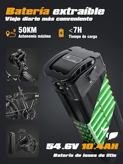 Foto 3 | Bicicleta Electrica Plegable Honey Whale F6-s Negro