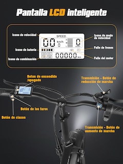 Foto 4 | Bicicleta Electrica Plegable Honey Whale F6-s Negro