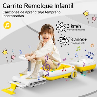 Foto 2 | Montable Eléctrico Infantil con Luz Led