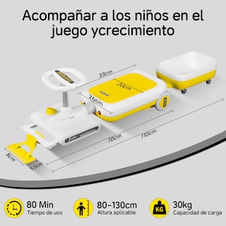 Foto 6 | Montable Eléctrico Infantil con Luz Led